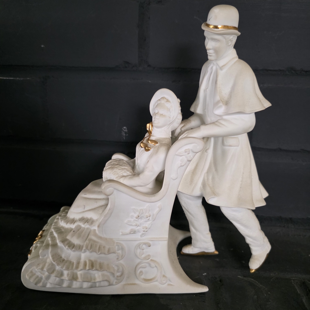 Lenox A Winter's Romance Music Box" or "Lenox Winters Romance Sleigh Ride Music